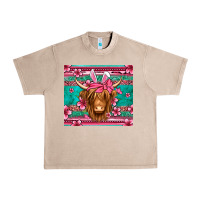 French Oak easter longhaired cow Urban Heavy Tee - Jasminsmagicworld