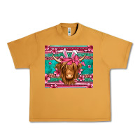 Peanut Butter easter longhaired cow Urban Heavy Tee - Jasminsmagicworld