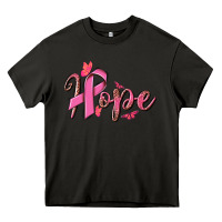 Asphalt hope breast cancer Heavy Core Tee - NancyCooperArtShop