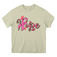 Mossy hope breast cancer Heavy Core Tee - NancyCooperArtShop