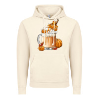 Vintage Artic Fall Coffee Vintage Hoodie - FaDigitalArtStudio