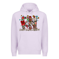 Lilac RN Licensed Practical Nurse Premium Hoodie - CowhideDigitalArt