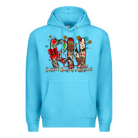 Ocean Blue RN Licensed Practical Nurse Premium Hoodie - CowhideDigitalArt