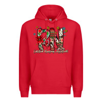 Red RN Licensed Practical Nurse Premium Hoodie - CowhideDigitalArt