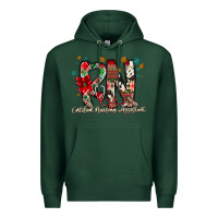 Sports Green RN Licensed Practical Nurse Premium Hoodie - CowhideDigitalArt