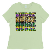 Matcha nurse mardi gras Ladies Tee - CowGirlArtShop