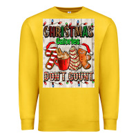 Lemon Christmas calories dont count Premium Sweatshirt - AdoDesignShop