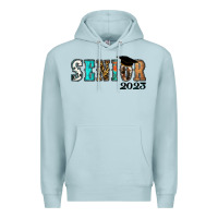 Blue Mist Western senior 2023 Premium Hoodie - RanaPortraitStore