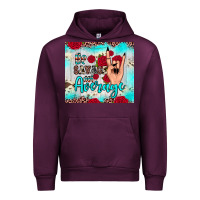 Mauve Wine be savage not average Urban Hoodie - JahusDesignShop