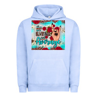 Pigment Grape Ice be savage not average Urban Hoodie - JahusDesignShop