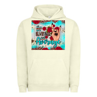 Pigment Pistachio be savage not average Urban Hoodie - JahusDesignShop