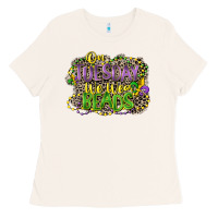 On Tuesday We Wear Beads Ladies Tee | Teevron