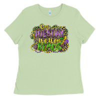 Matcha on tuesday we wear beads Ladies Tee - CowGirlArtShop