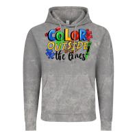 Cloud Rock Color outside the lines Vintage Hoodie - FaDigitalArtStudio