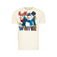 Vintage Arctic hello winter Vintage Tee - OliviaCreatesArt