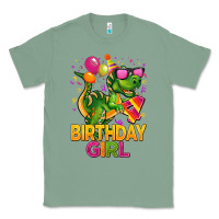 Sage 4th birthday girl t rex pink Classic Tee - CowGirlArtShop