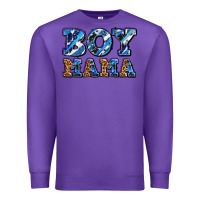 Purple boy mama Premium Sweatshirt - AdoDesignShop