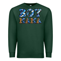 Sports Green boy mama Premium Sweatshirt - AdoDesignShop