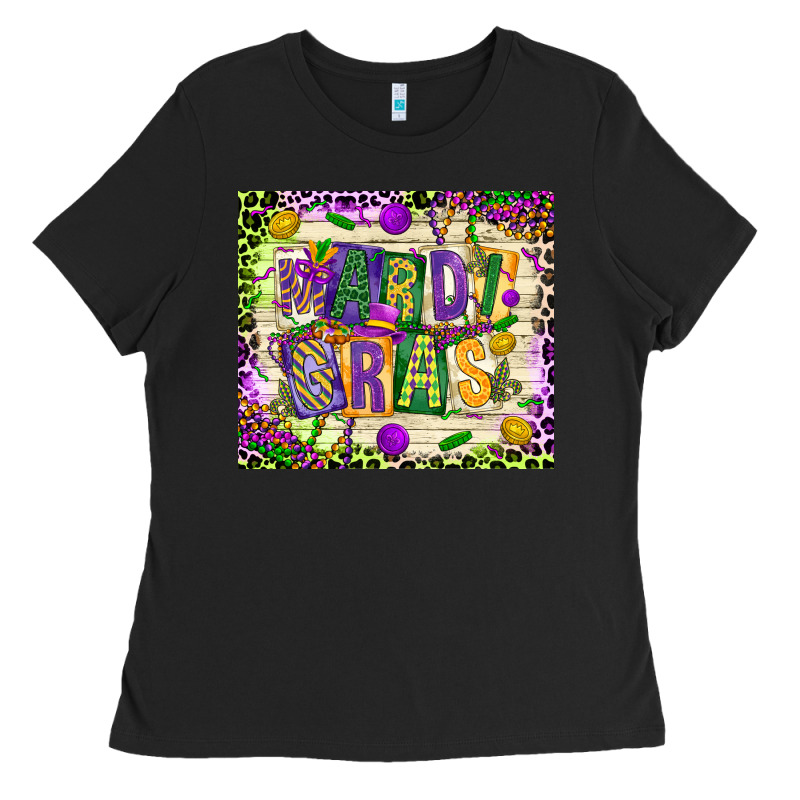 Mardi Gras Ladies Tee by CowGirlArtShop | Teevron