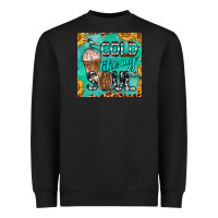 Black cold like my soul  mug coaster Heavyweight Sweatshirt - BarkalooDesign