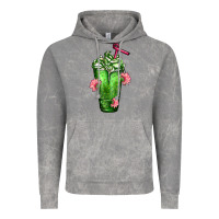 Cloud Rock Western Cactus Cold Frappe Vintage Hoodie - FaDigitalArtStudio