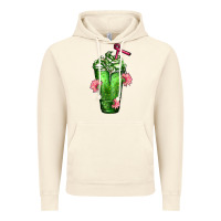 Vintage Artic Western Cactus Cold Frappe Vintage Hoodie - FaDigitalArtStudio