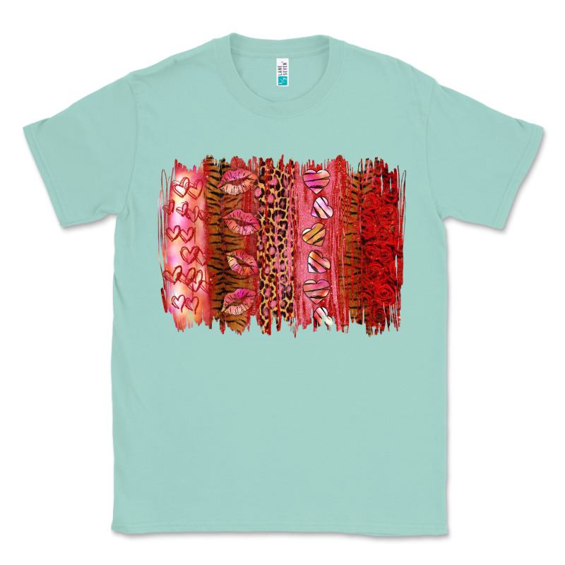 Valentine's Day Brushstrokes Classic Tee by RanaPortraitStore | Teevron