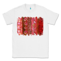 White Valentine's Day Brushstrokes Classic Tee - RanaPortraitStore