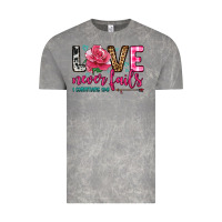 Cloud Rock love never fails Vintage Tee - OliviaCreatesArt