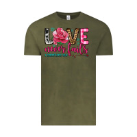 Vintage Olive love never fails Vintage Tee - OliviaCreatesArt
