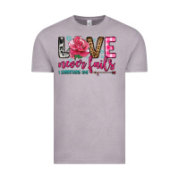 Vintage Zinc love never fails Vintage Tee - OliviaCreatesArt