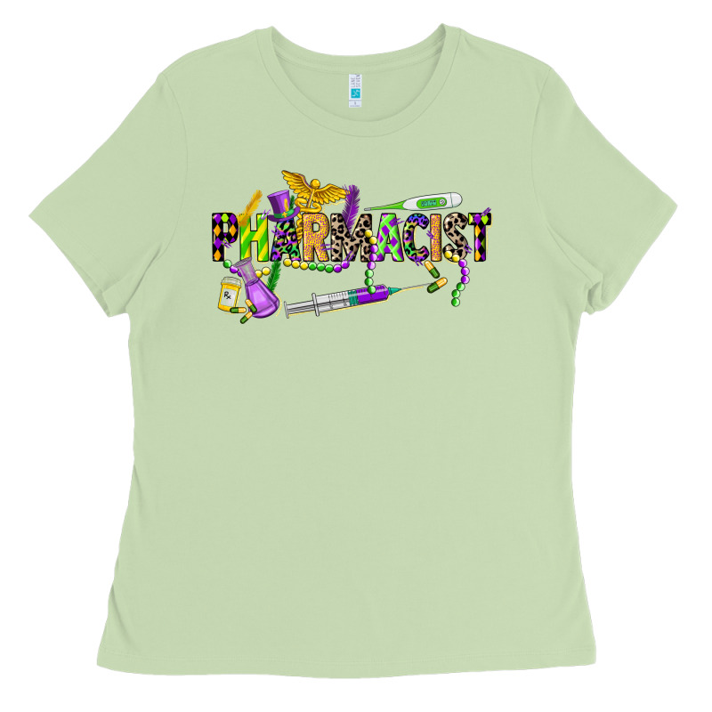 Mardi Gras Pharmacist Ladies Tee by CowGirlArtShop | Teevron