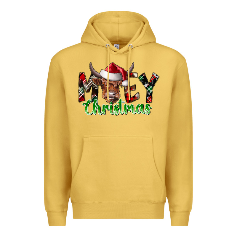 Moey Christmas Premium Hoodie by CowhideDigitalArt | Teevron