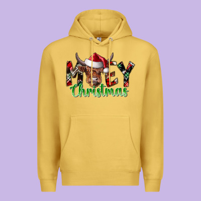 Moey Christmas Premium Hoodie Designed By Cowhidedigitalart