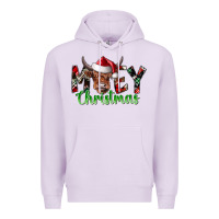 Lilac moey Christmas Premium Hoodie - CowhideDigitalArt