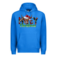 True Royal moey Christmas Premium Hoodie - CowhideDigitalArt