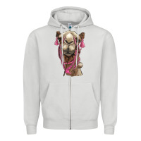 Dove Grey camel Zipper Hoodie - BarkalooDesign