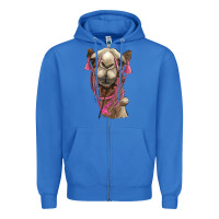 True Royal camel Zipper Hoodie - BarkalooDesign