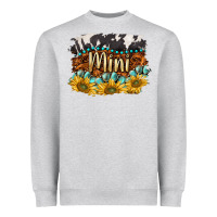 Heather Grey western mini Heavyweight Sweatshirt - BarkalooDesign
