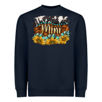 Navy western mini Heavyweight Sweatshirt - BarkalooDesign