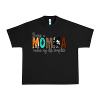 Black Being a Momma Makes My Life Complete Urban Heavy Tee - CowCowDesign