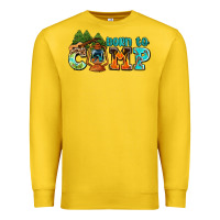 Lemon born to camp with guitar Premium Sweatshirt - AdoDesignShop