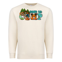 Sandshell born to camp with guitar Premium Sweatshirt - AdoDesignShop