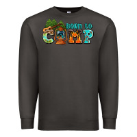 Smoke born to camp with guitar Premium Sweatshirt - AdoDesignShop