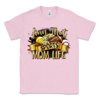 Bubblegum Pink livin that sports mom life Classic Tee - CowGirlArtShop