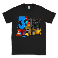 Black forklift birthday three Classic Tee - Artiststas