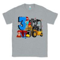 Heather Grey forklift birthday three Classic Tee - Artiststas