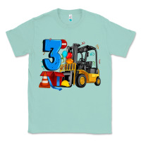 Seafoam forklift birthday three Classic Tee - Artiststas