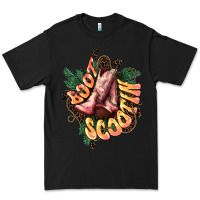 Black Boots scootin Premium Tee - HowdyJamesFarm