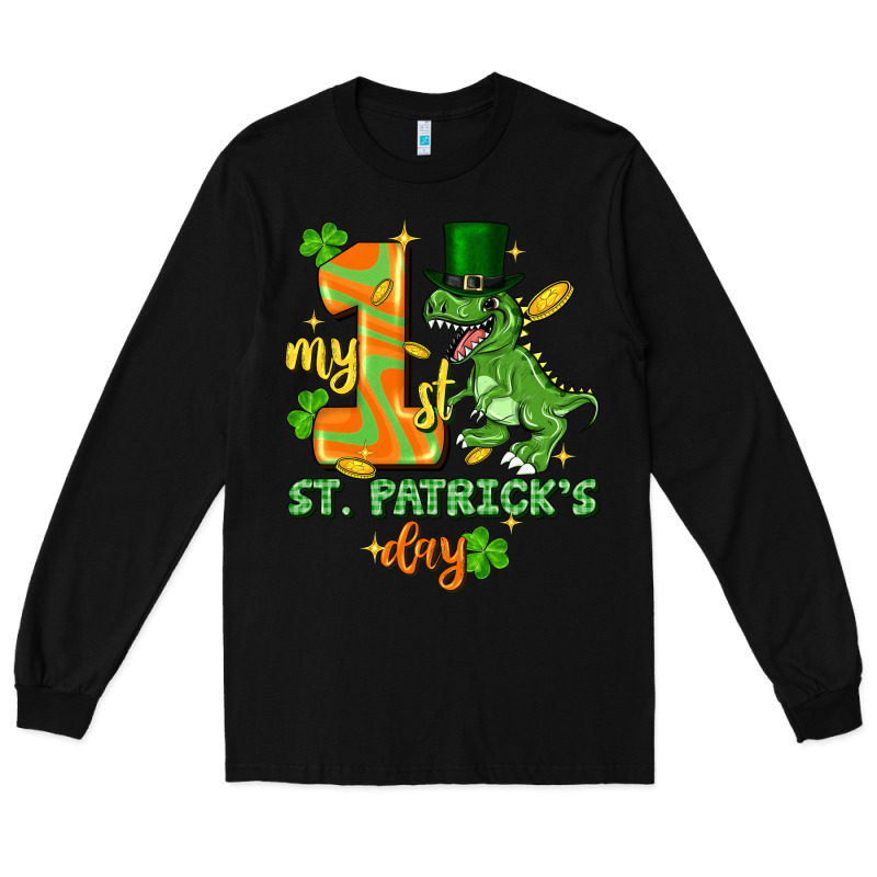 My First St. Patricks Day Long Sleeve Tee by FaDigitalArtStudio | Teevron